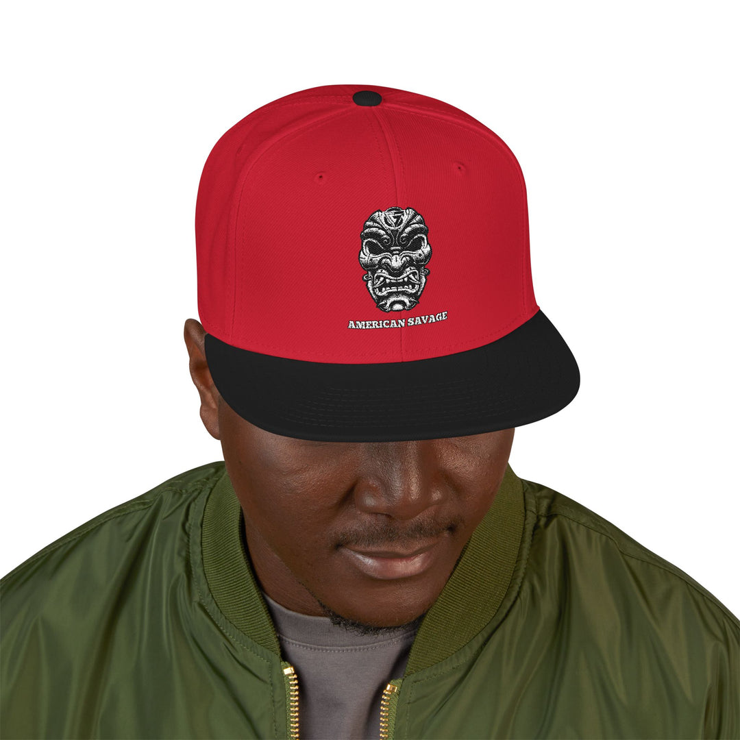 CG SAMURAI MAC  /AMERICAN SAVAGE Snapback (Embroidery)