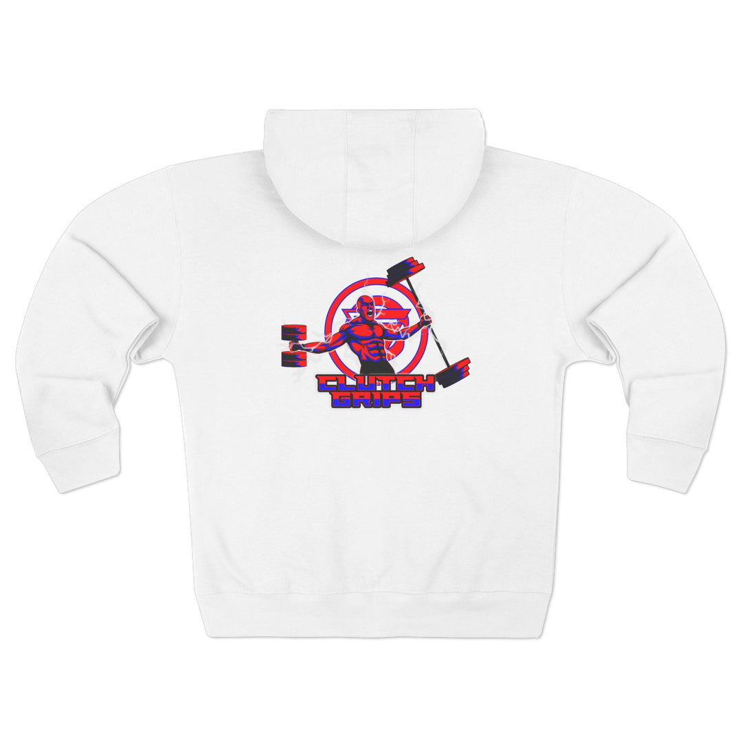 CG SPARTAN LIFT RED BLUE/CLUTCH GRIPS ZIP UP