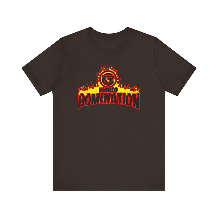 CG RED BLACK YELLOW WORLD DOMINATION