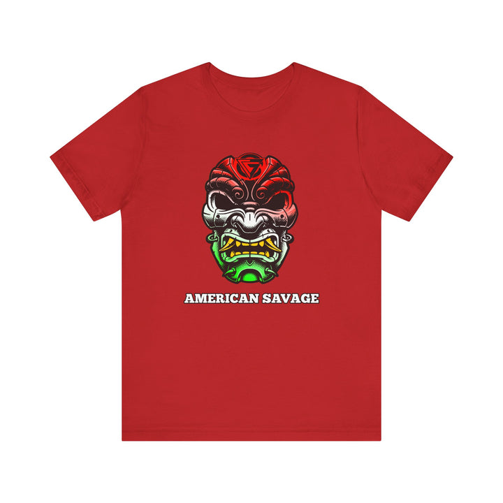 SAMURAI MAC RED WHITE GREEN FADE /AMERICAN SAVAGE