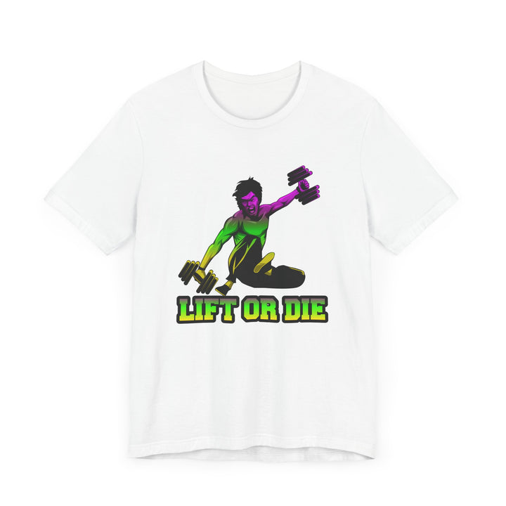 CG YELLOW GREEN PURPLE LIFT KICK/ LIFT OR DIE
