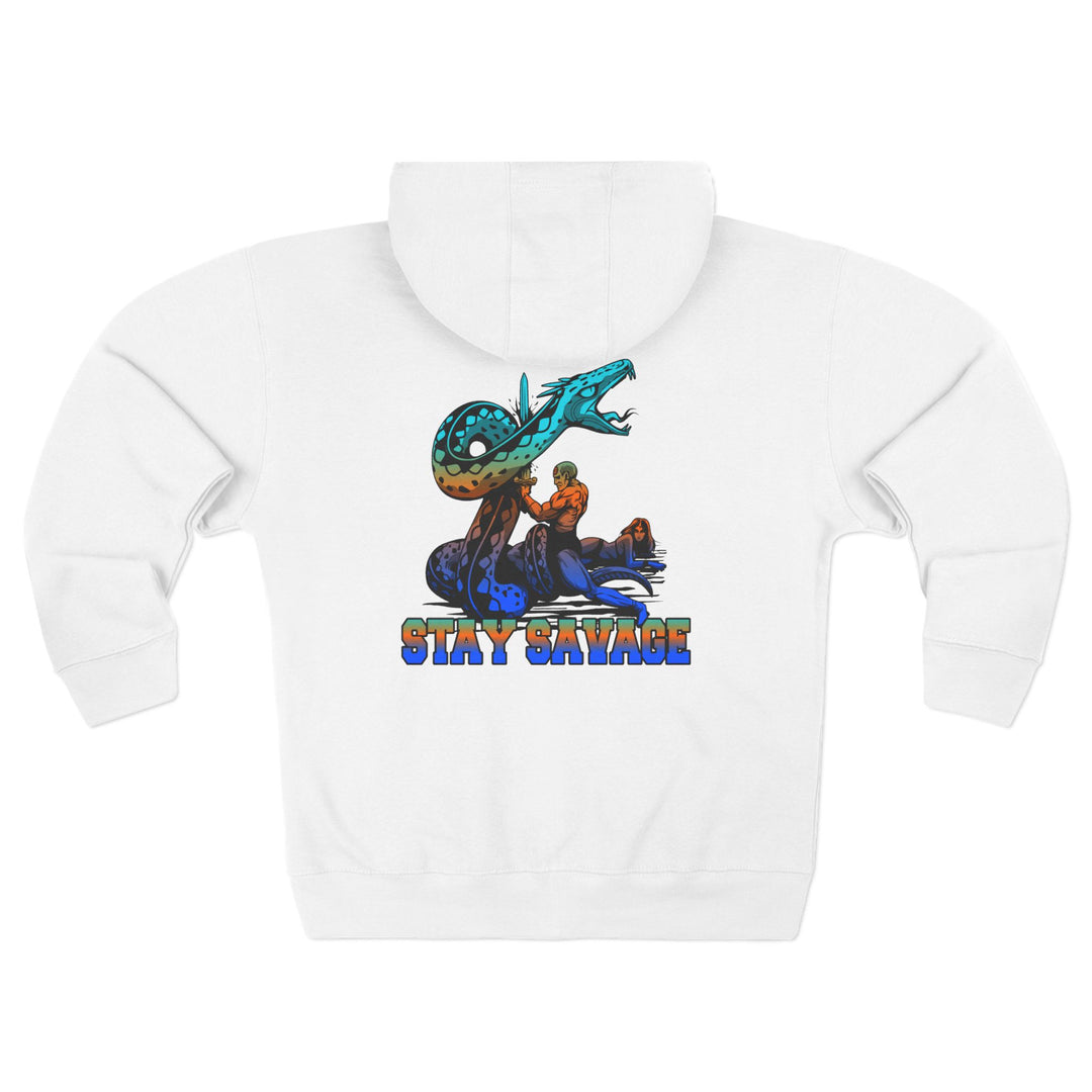 CG SERPENT SLAYER BLUE ORANGE AQUA /STAY SAVAGE ZIP UP
