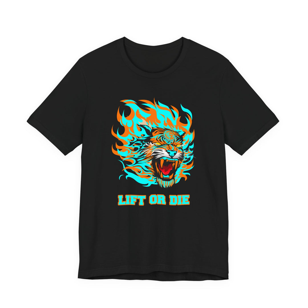 TIGER FLAME MIAMI AQUA ORANGE /LIFT OR DIE