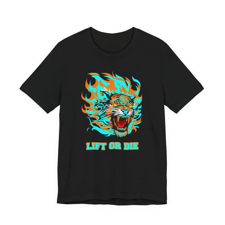 TIGER FLAME MIAMI AQUA ORANGE /LIFT OR DIE