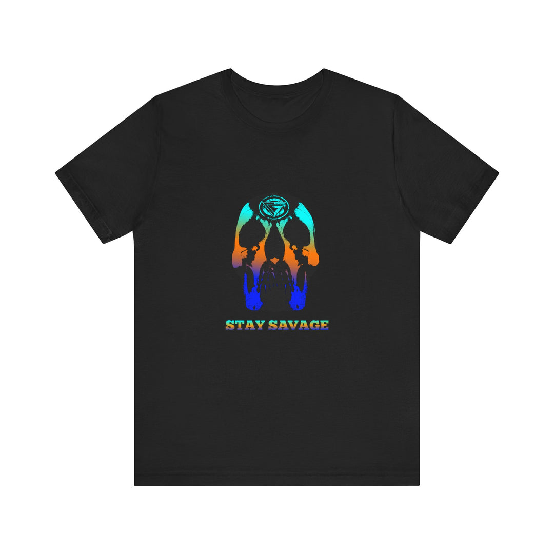 SKULLATOR BLUE ORANGE AQUA  /STAY SAVAGE