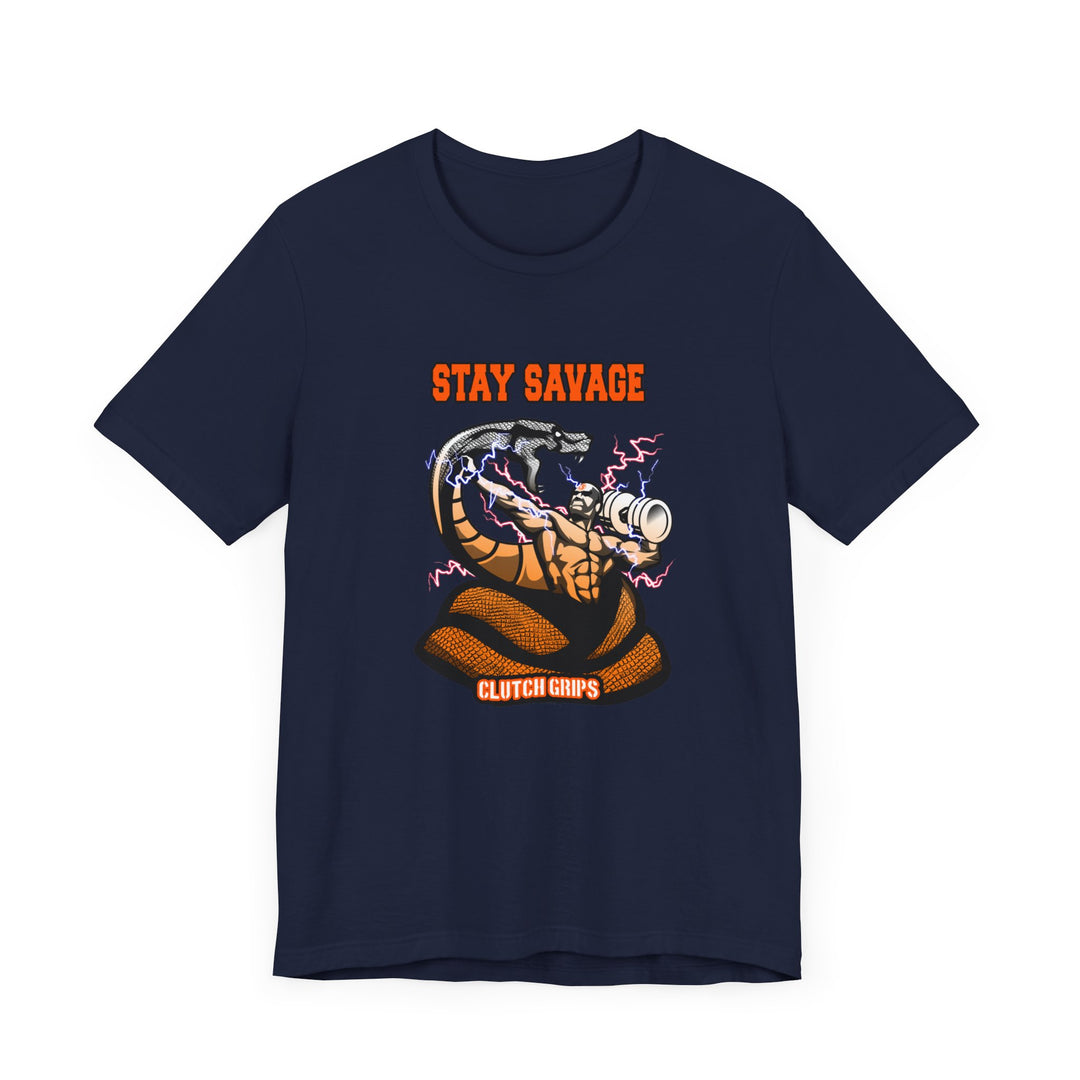 MAC VS SNAKE ORANGE WHITE FADE /STAY SAVAGE