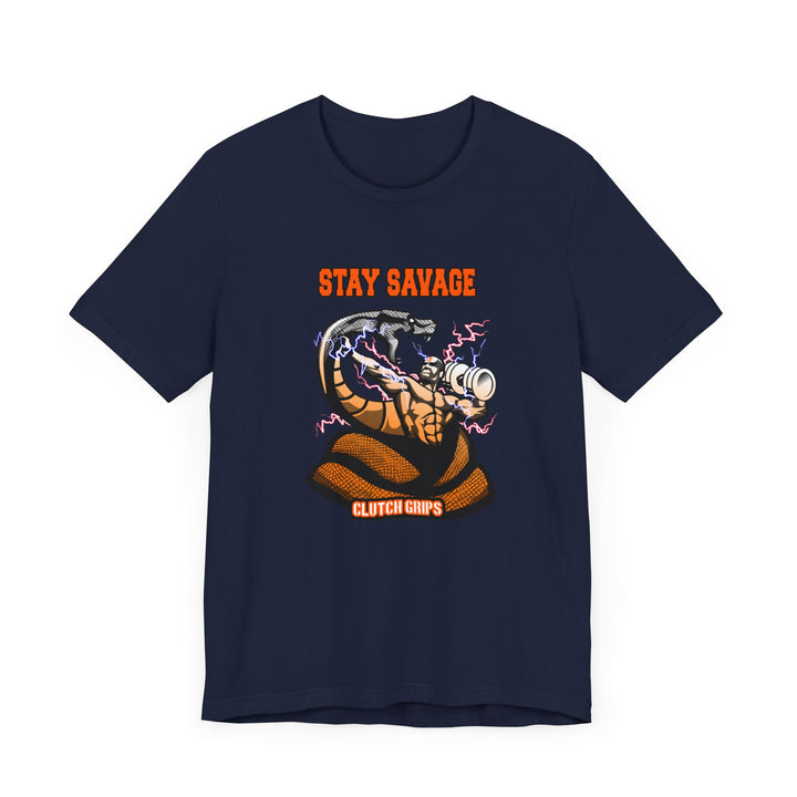 MAC VS SNAKE ORANGE WHITE FADE /STAY SAVAGE