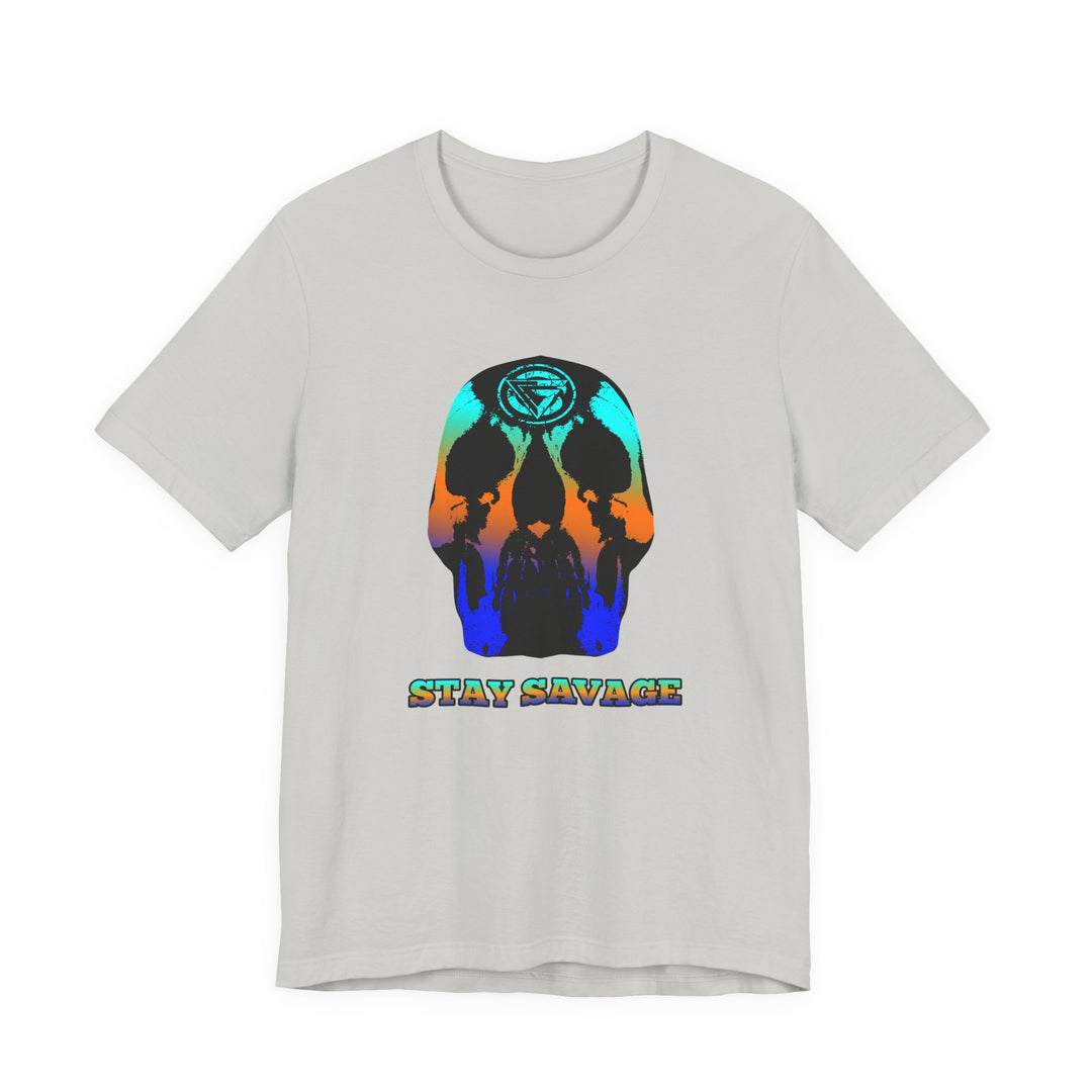 SKULLATOR BLUE ORANGE AQUA  /STAY SAVAGE