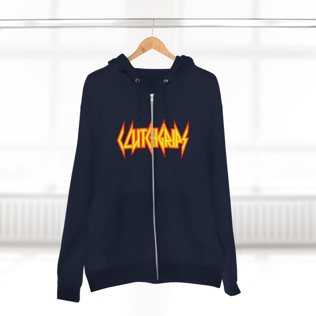 CG ANGRY DOG GOLD RED /LIFT OR DIE ZIP UP