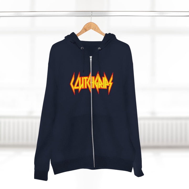 CG ANGRY DOG GOLD RED /LIFT OR DIE ZIP UP