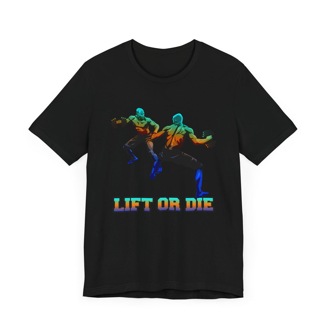CG BLUE ORANGE AQUA  MAN VS MAN /LIFT OR DIE