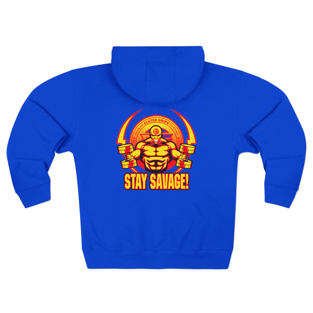 CG BIG MAC RED ORANGE GOLD/STAY SAVAGE ZIP UP