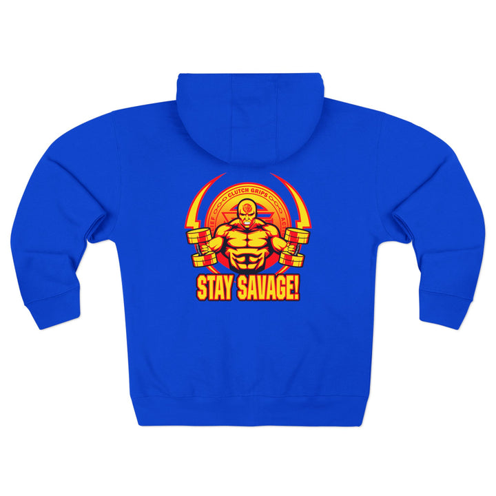 CG BIG MAC RED ORANGE GOLD/STAY SAVAGE ZIP UP