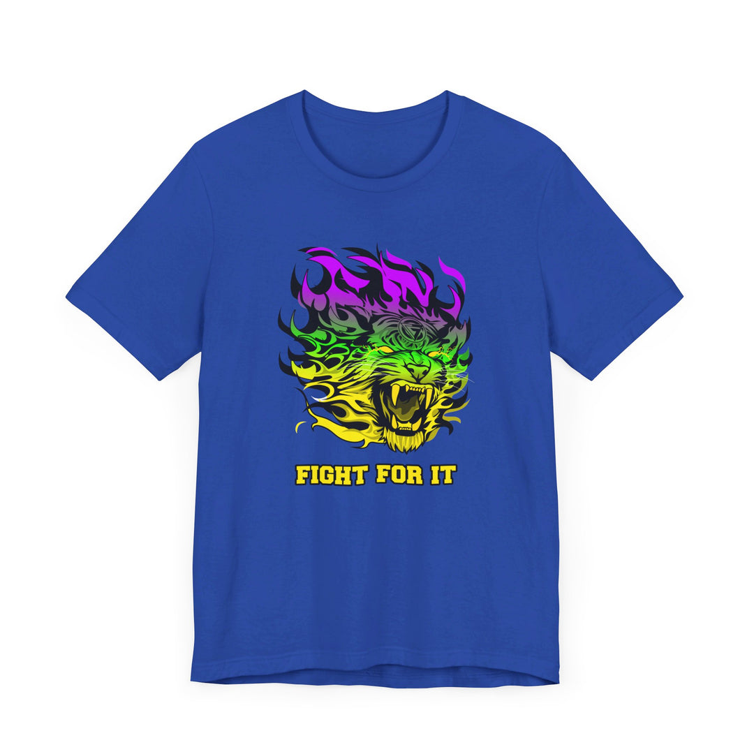 TIGER FLAME YELLOW GREEN PURPLE /FIGHT FOR IT
