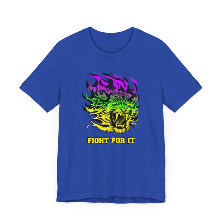TIGER FLAME YELLOW GREEN PURPLE /FIGHT FOR IT