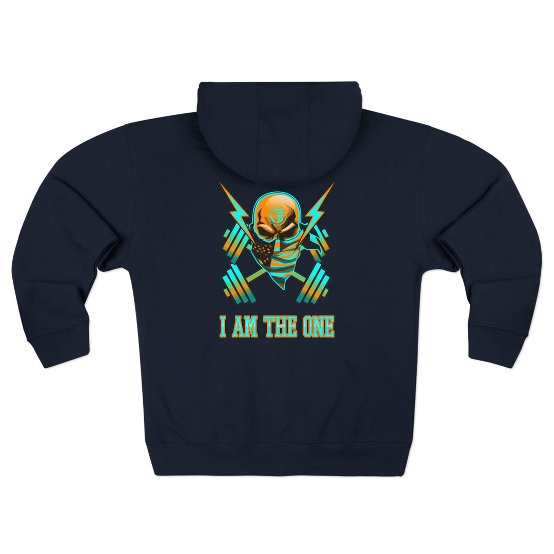 CG SKULL BANDIT MIAMI COLORS/ I AM THE ONE ZIP UP