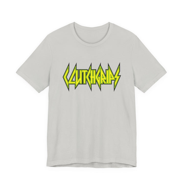 CLUTCHGRIPS YELLOW GREEN TEE