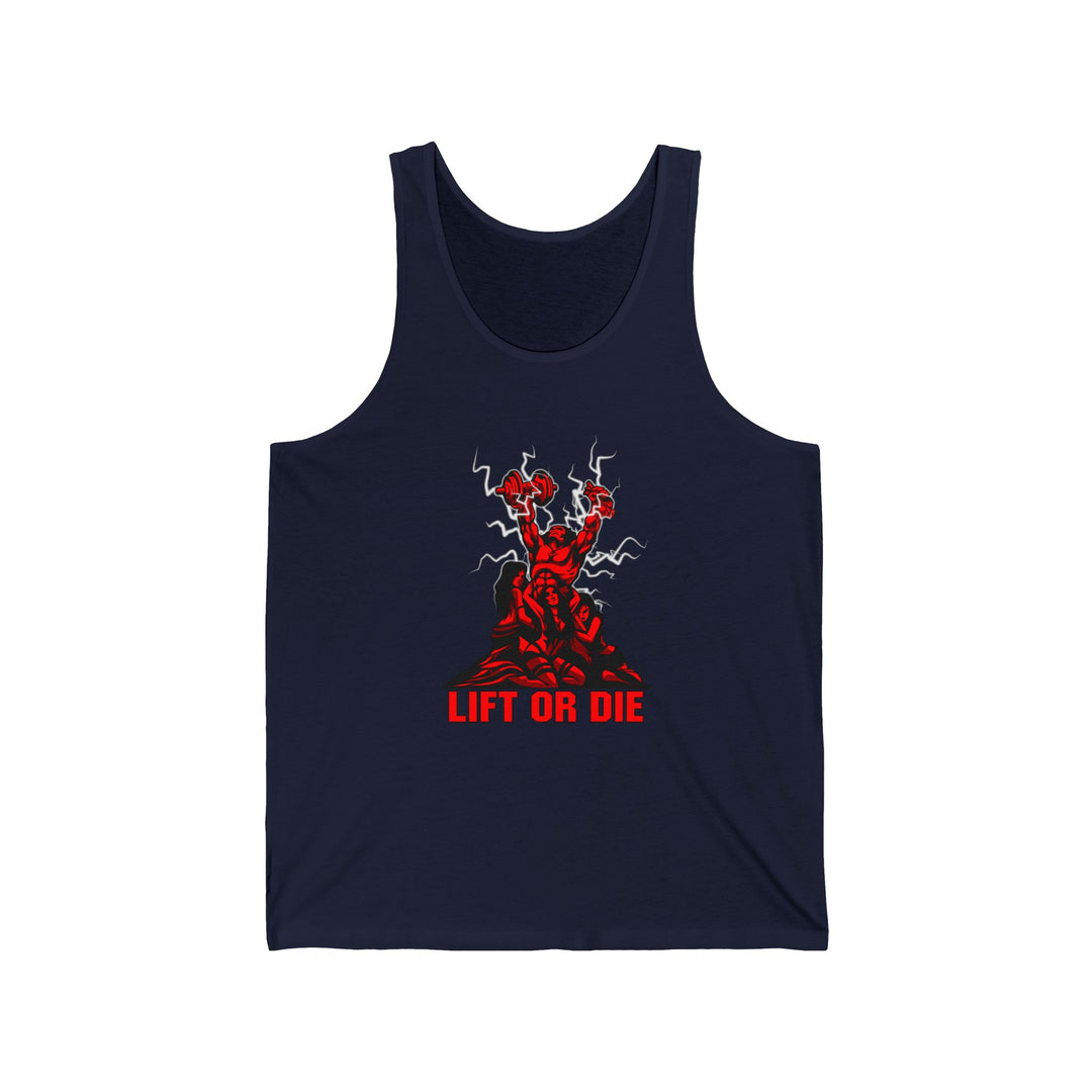 CG CONFIDENT MAN  RED/LIFT OR DIE