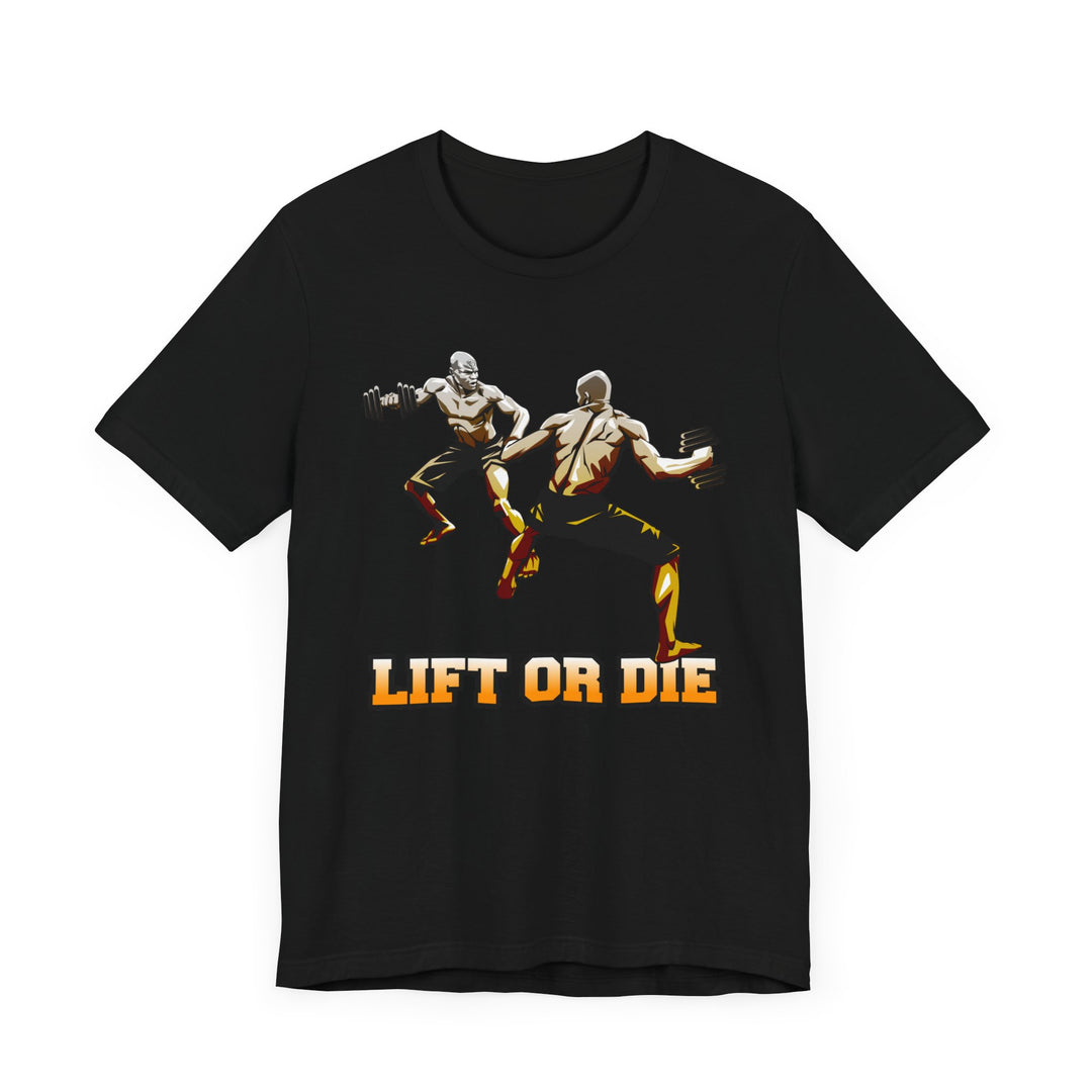 CG ORANGE WHITE  MAN VS MAN /LIFT OR DIE
