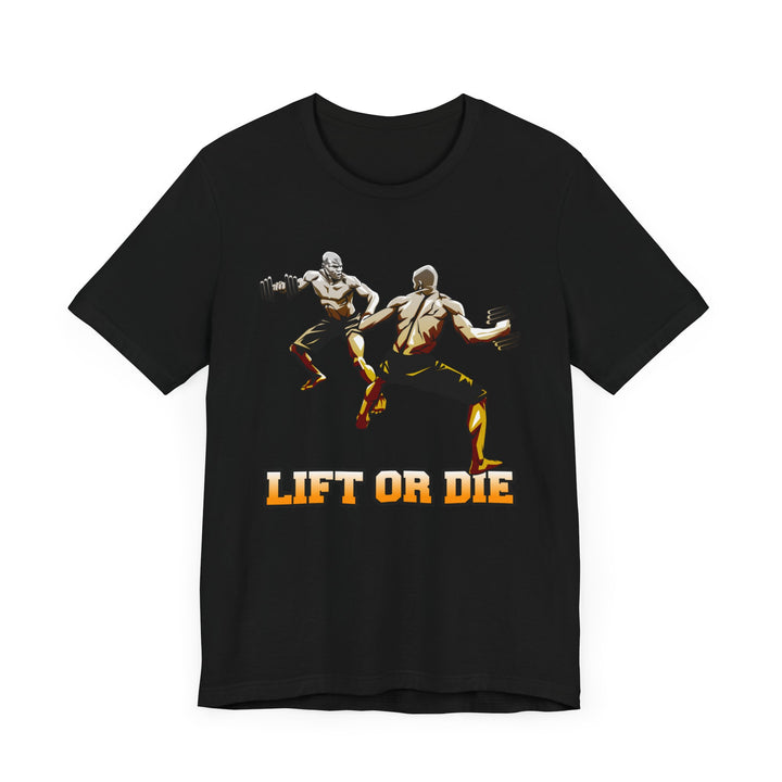CG ORANGE WHITE  MAN VS MAN /LIFT OR DIE