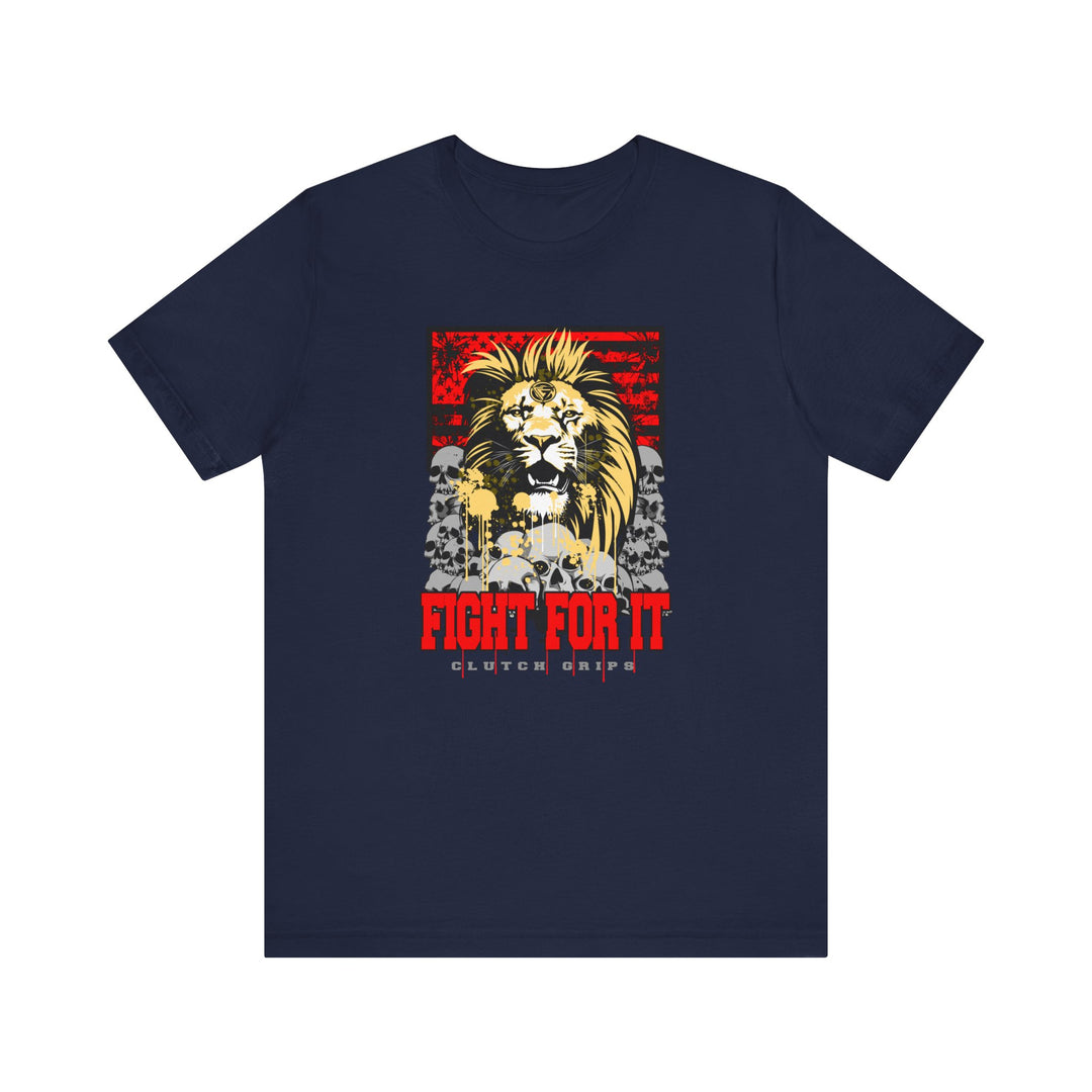 LION HEART FREEDOM TEE RED BLACK SAND/FIGHT FOR IT