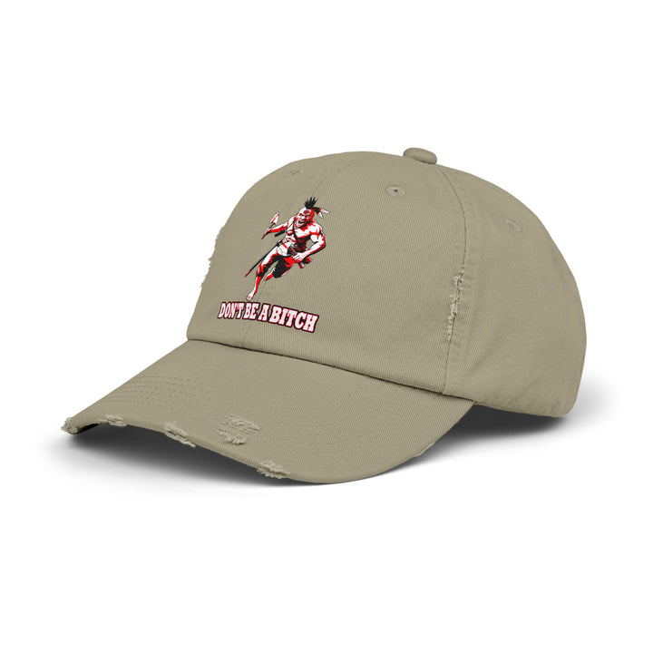 MAC BRAVE RED WHITE /DONT BE  BITCH CAP