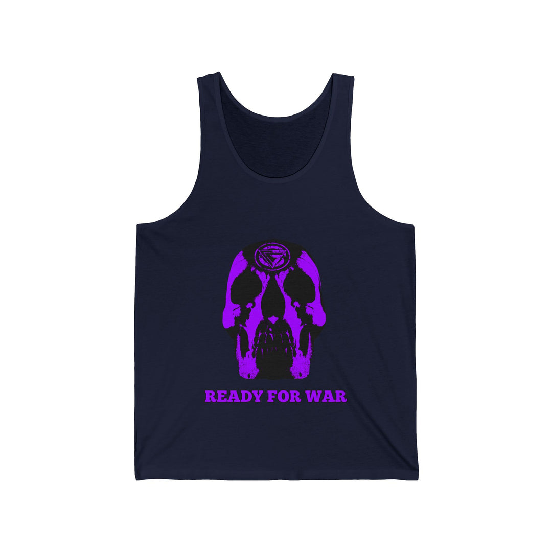 SKULLATOR TANK PURPLE READY FOR WAR