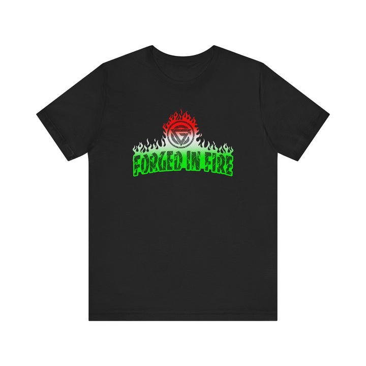 FORGED IN FIRE RED WHITE GREEN
