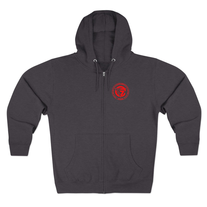 CG MAC JUMP RED /READY FOR WAR ZIP UP