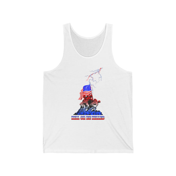 CG AMERICAN BAD ASS RED WHITE BLUE FADE /KILL OR BE KILLED