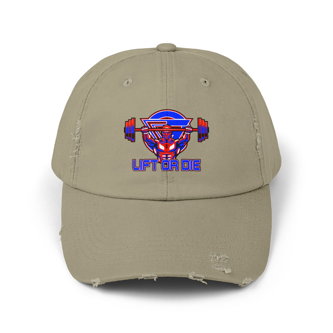 CG HAT ENTER THE MAC RED BLUE/LIFT OR DIE/CAP