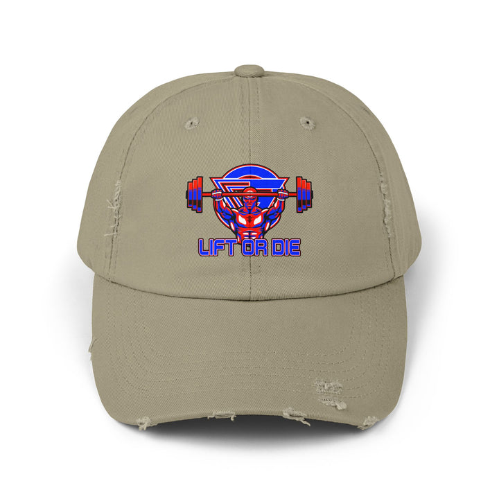 CG HAT ENTER THE MAC RED BLUE/LIFT OR DIE/CAP