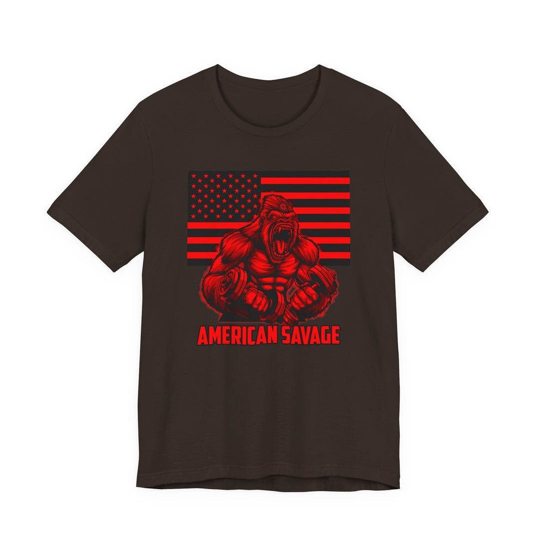CG MAC ALPHA APE RED BLACK  /AMERICAN SAVAGE