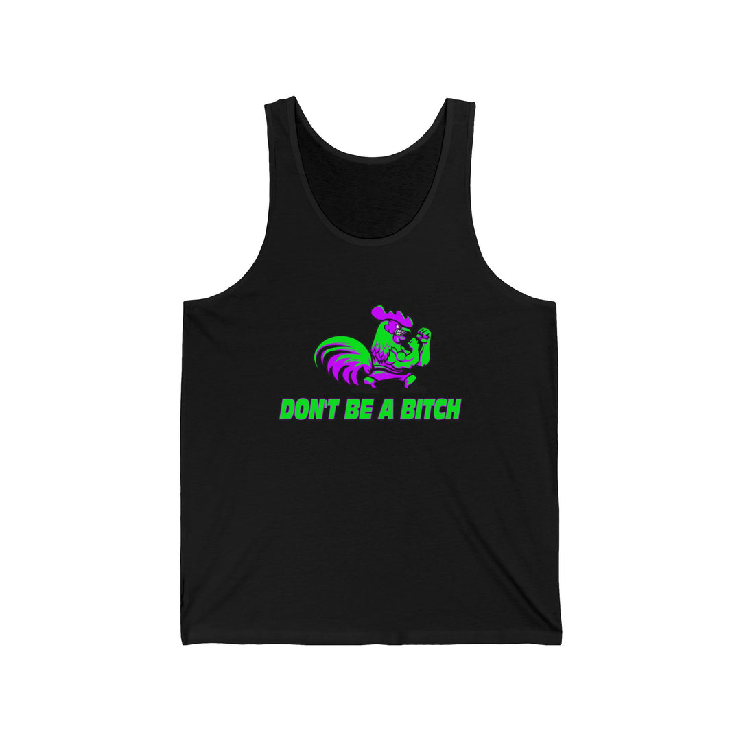 ANGRY ROOSTER PURPLE GREEN/DONT BE A BITCH