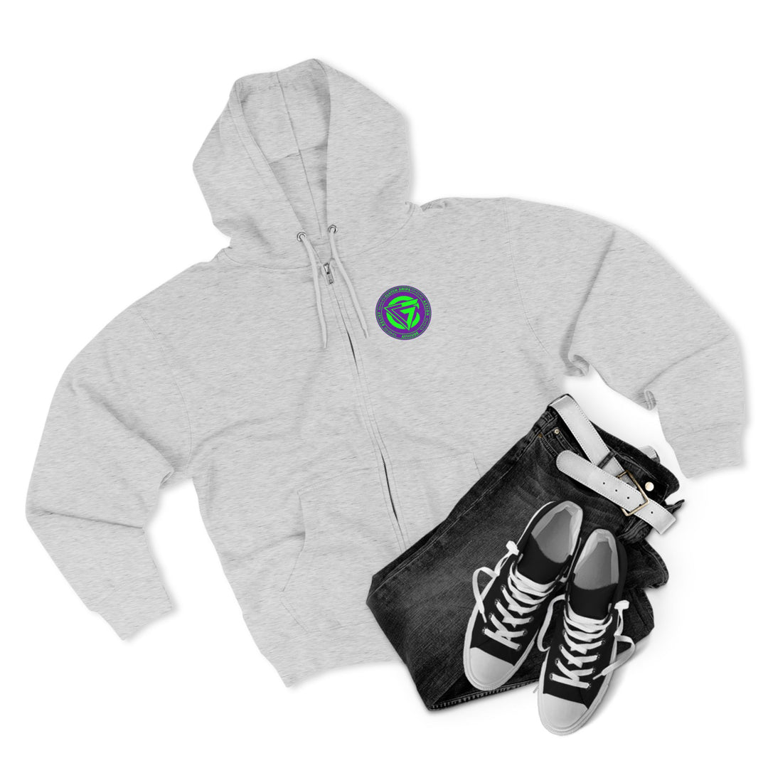CG TIGER VS TIGER PURPLE GREEN /STAY SAVAGE ZIP UP
