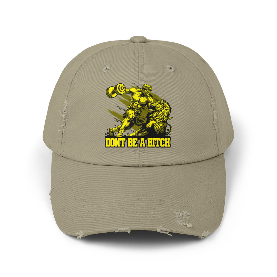 COLISEUM MAC VS LION YELLOW BLACK /DONT BE A BITCH CAP