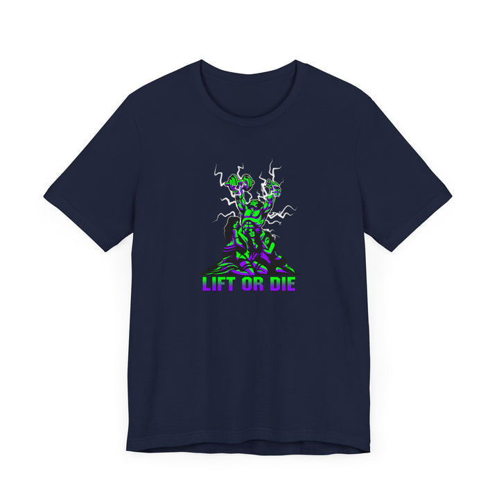 CG CONFIDENCE MAN PURPLE GREEN/LIFT OR DIE