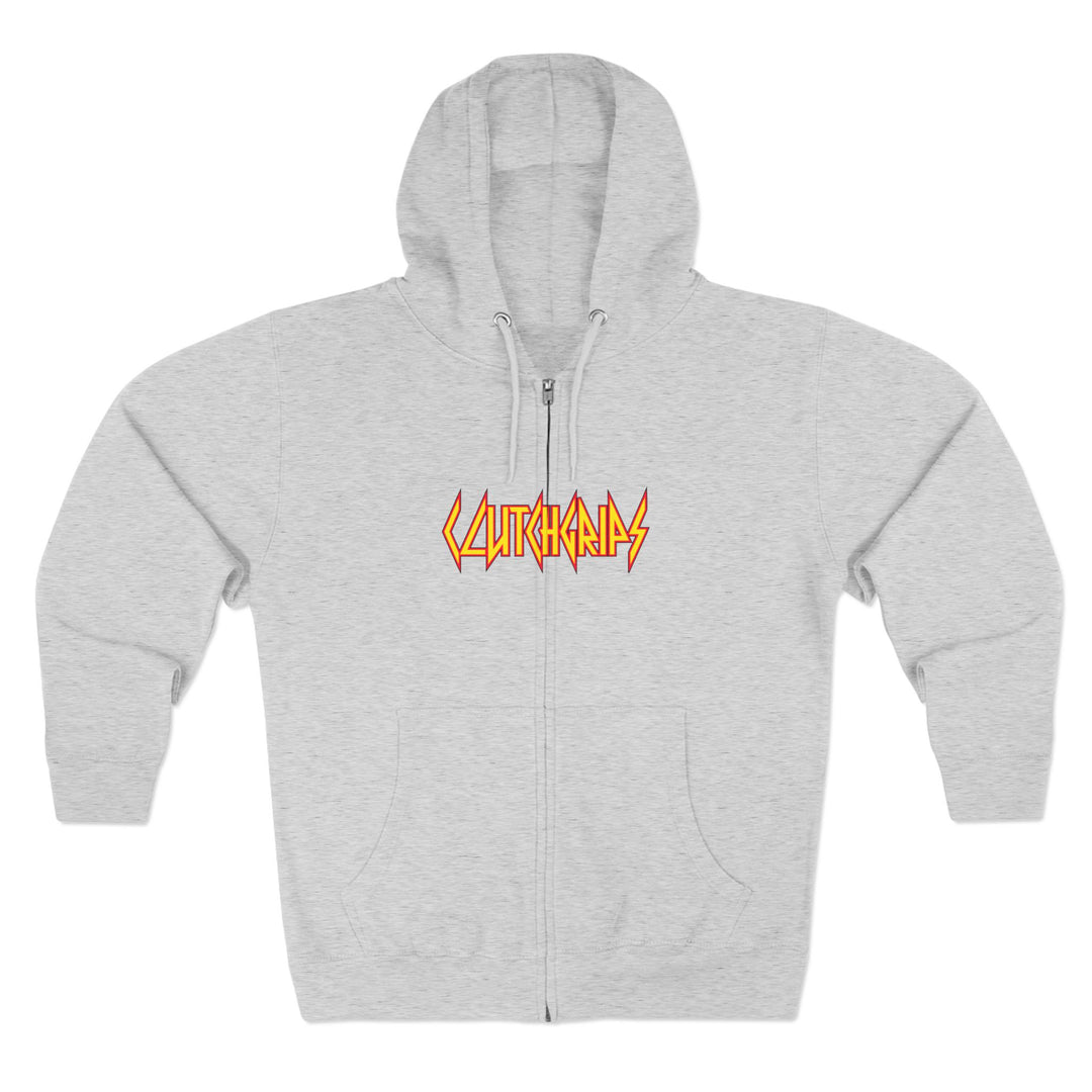 CG DBL SKULL BELL RED GOLD/STAY SAVAGE ZIP UP