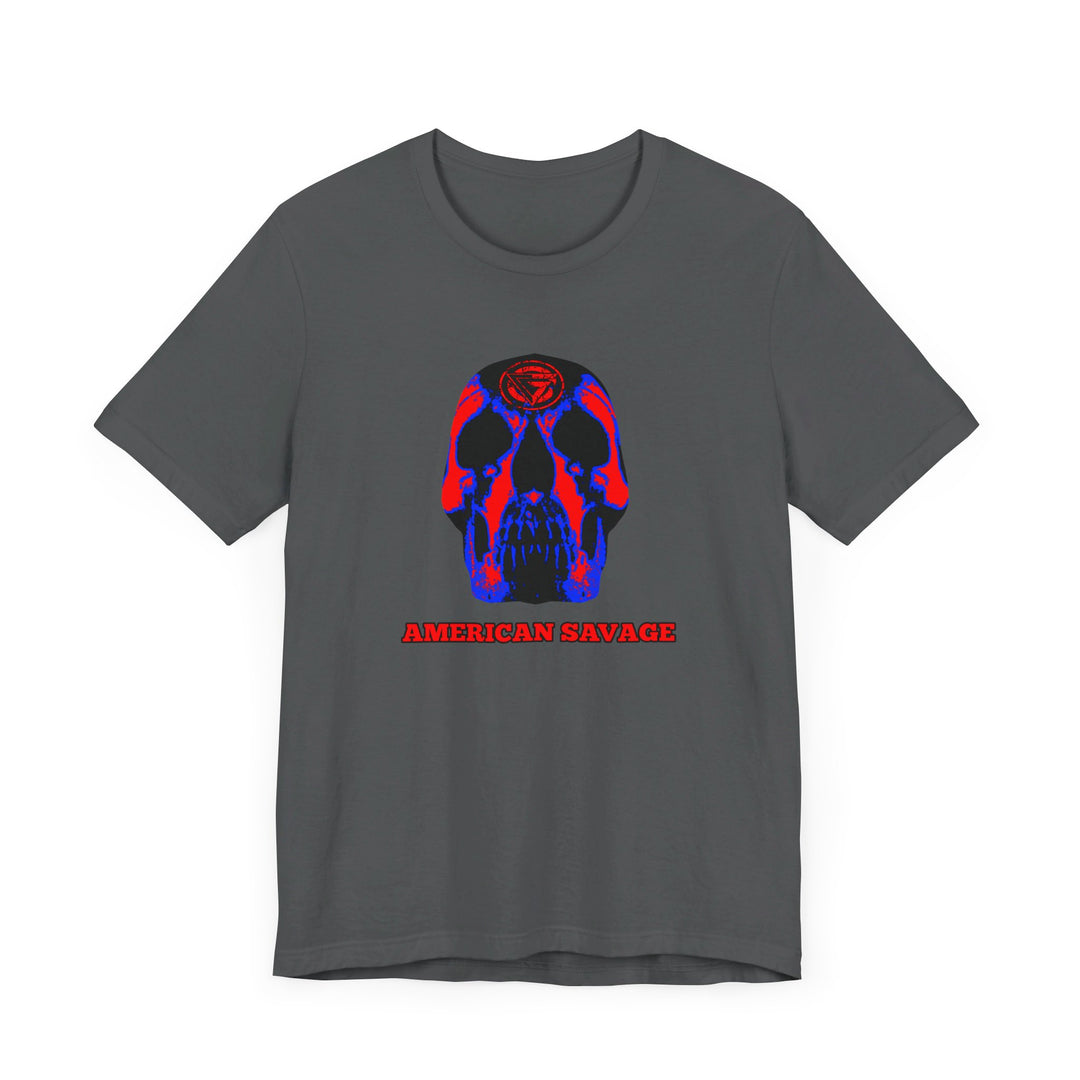 SKULLATOR RED BLUE /AMERICAN SAVAGE