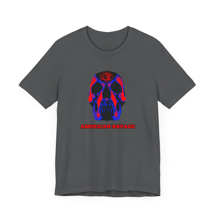 SKULLATOR RED BLUE /AMERICAN SAVAGE