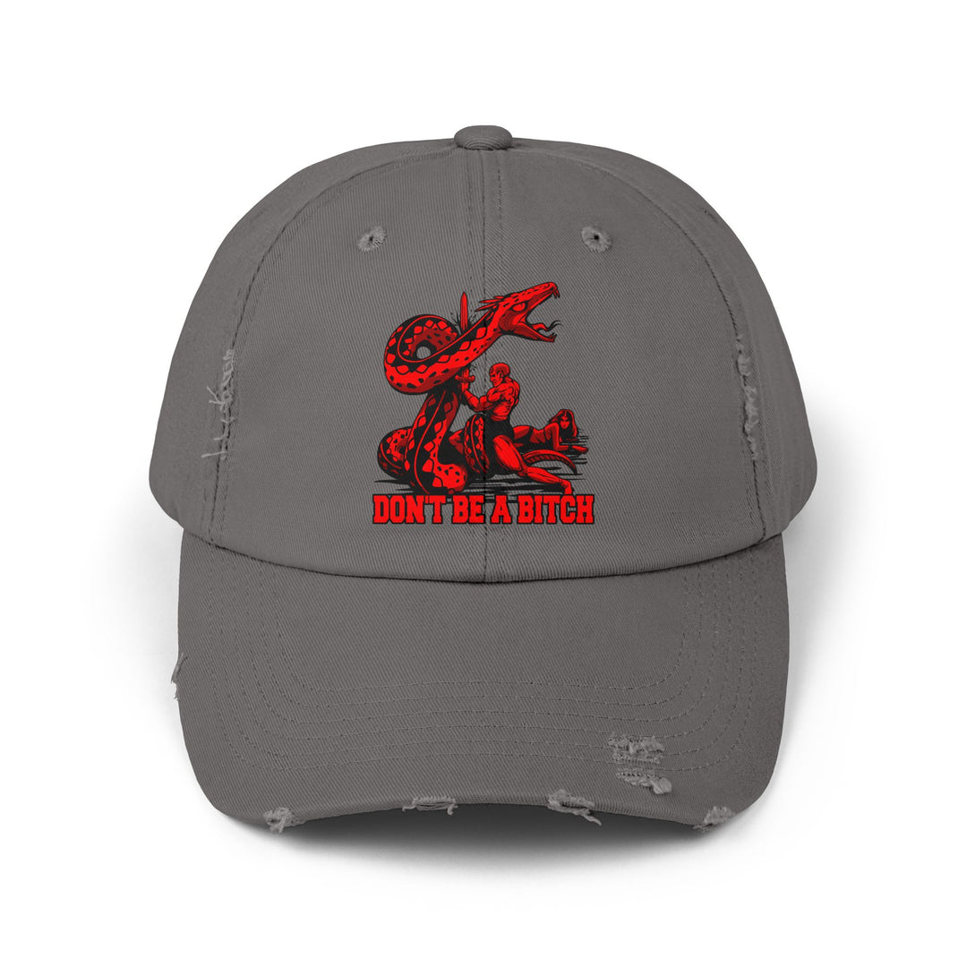 SERPENT SLAYER RED BLACK/DONT BE A BITCH CAP
