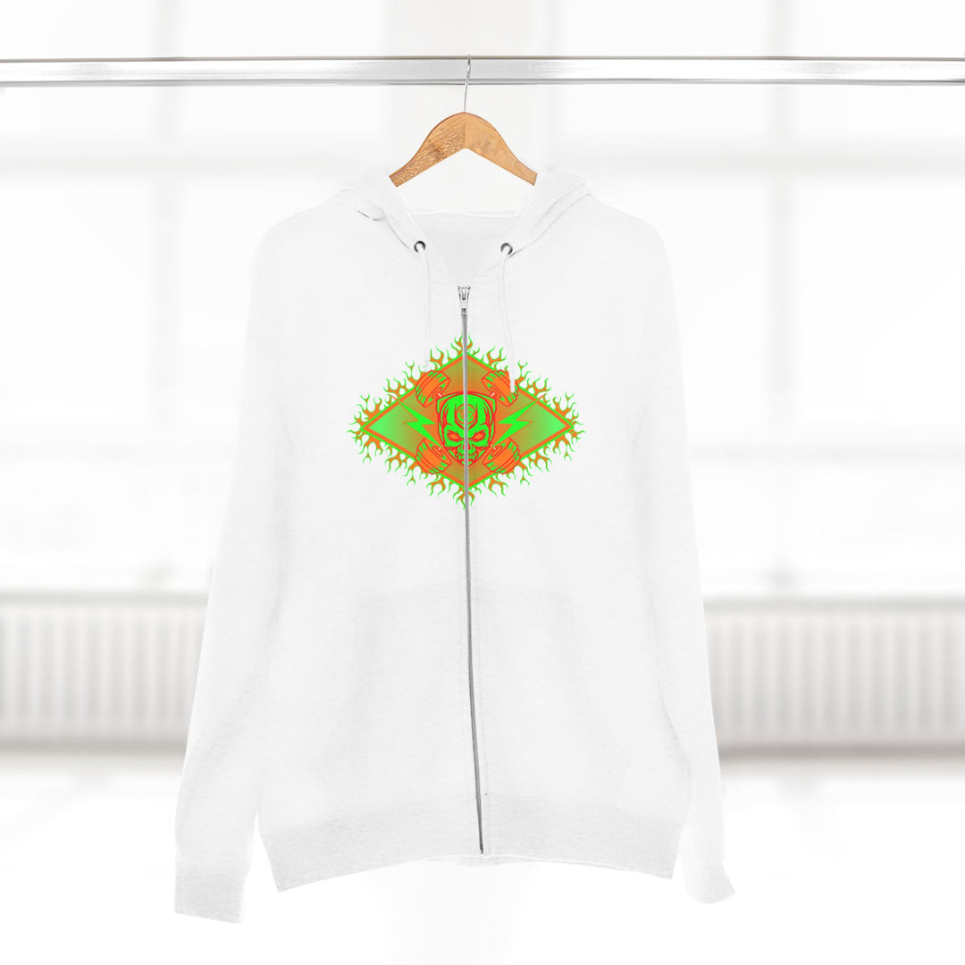 CG LIFT KICK ORANGE GREEN/LIFT HARDER ZIP UP