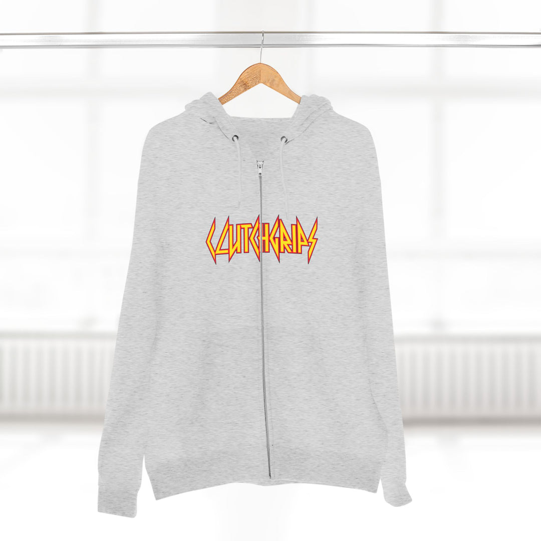 CG SGL SKULL BELL RED GOLD /LIFT OR DIE ZIP UP