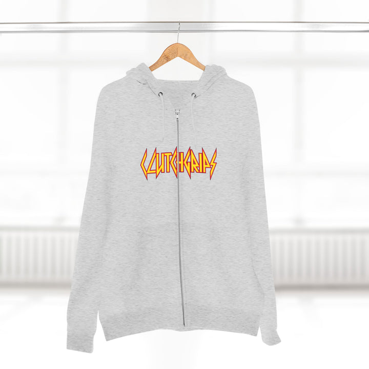 CG SGL SKULL BELL RED GOLD /LIFT OR DIE ZIP UP