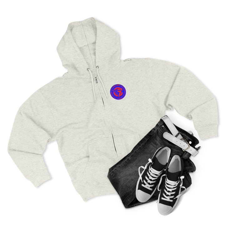 MAC SNAP RED BLUE/LIFT OR DIE ZIP UP