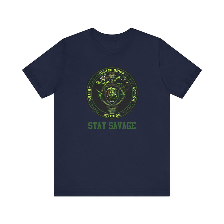 CG LOGO SKULL BELL FOREST CAMO COIN /STAY SAVAGE