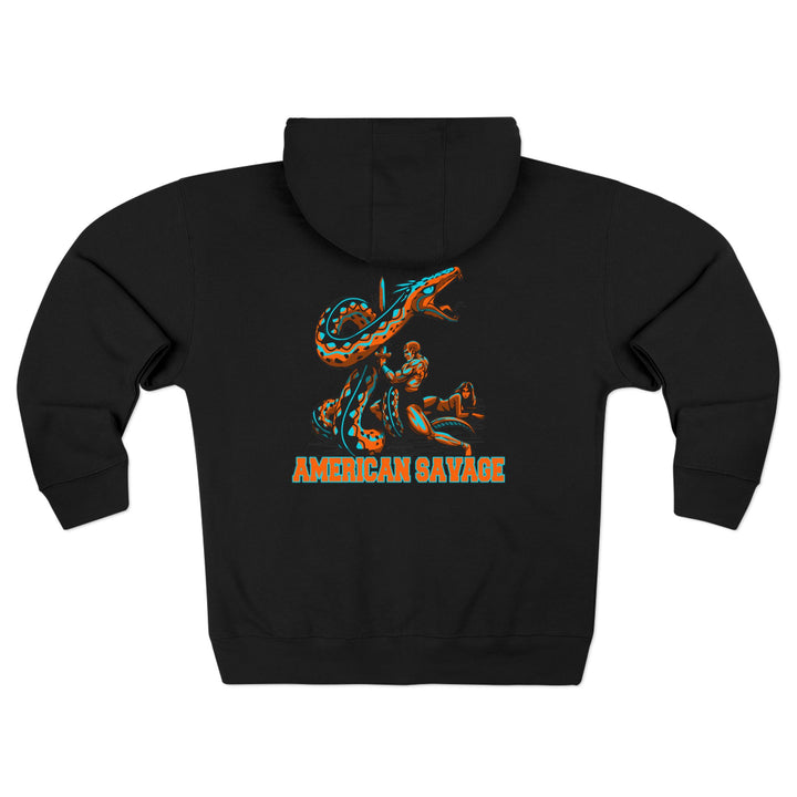 CG SERPENT SLAYER MIAMI COLORS /AMERICAN SAVAGE ZIP UP