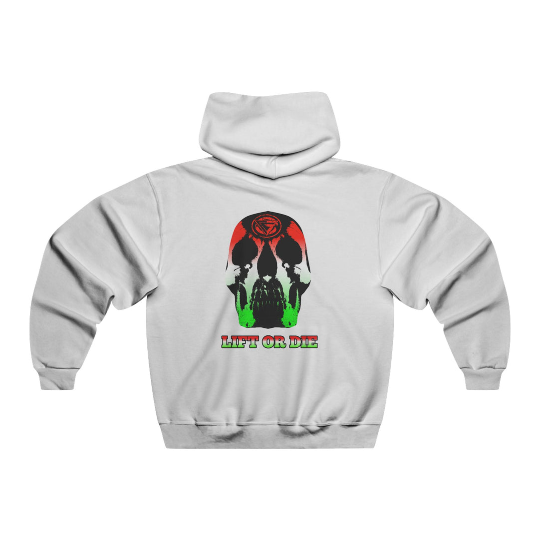 SKULLATOR- RED WHITE GREEN FADE/LIFT OR DIE