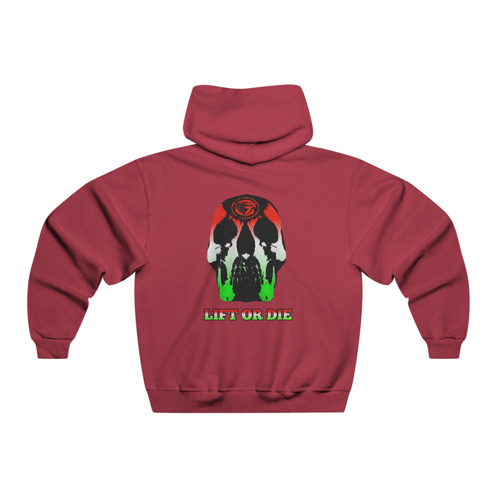 SKULLATOR- RED WHITE GREEN FADE/LIFT OR DIE