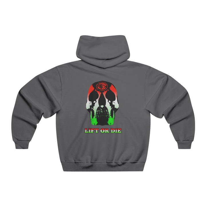 SKULLATOR- RED WHITE GREEN FADE/LIFT OR DIE